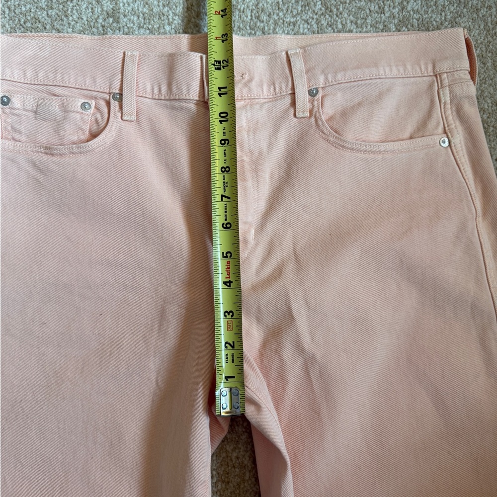 AYR All Year Round Peach The Beat Drop Straight Leg Jeans Size 32 *EUC* - Picture 9 of 10